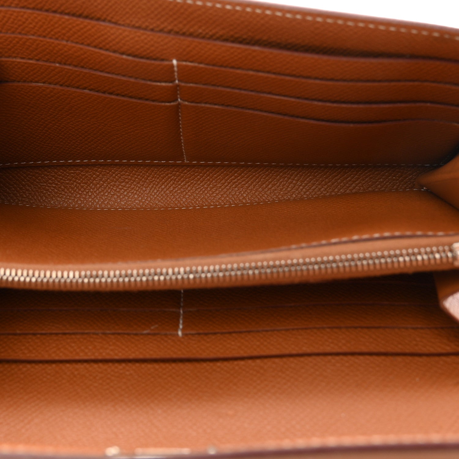 Hermes Epsom Kelly Longue Wallet Gold 5 of 7