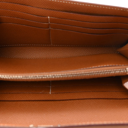 Hermes Epsom Kelly Longue Wallet Gold 5 of 7
