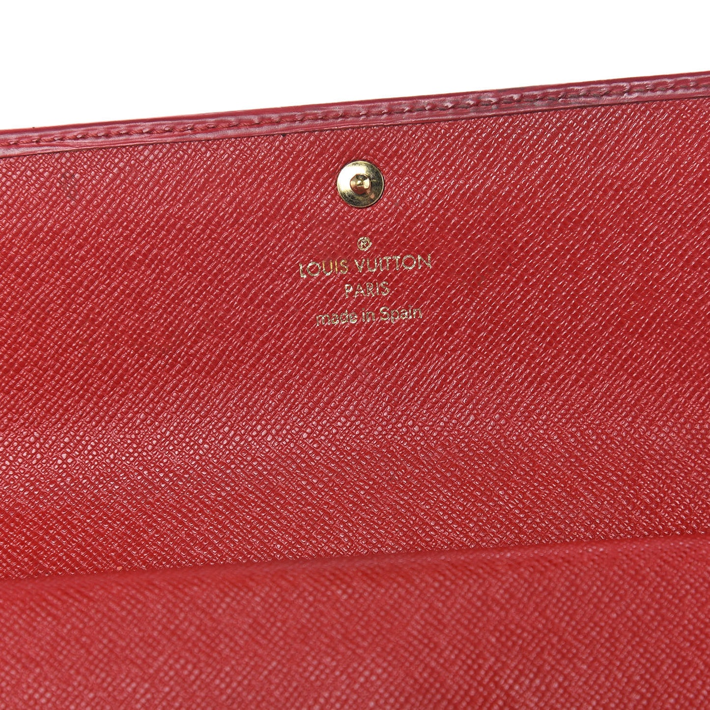 Epi Porte Tresor International Wallet Rouge