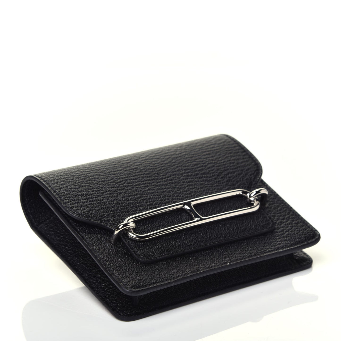 Chevre Mysore Roulis Slim Wallet Black