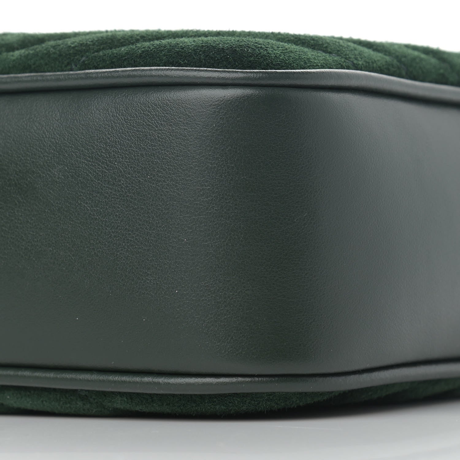 Saint Laurent Suede Calfskin Monogram Lou Camera Bag Vert Fonce 10 of 10