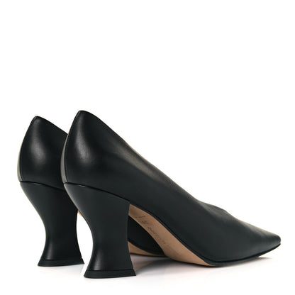 Bottega Veneta Nappa Almond Pumps 38.5 Black 4 of 8