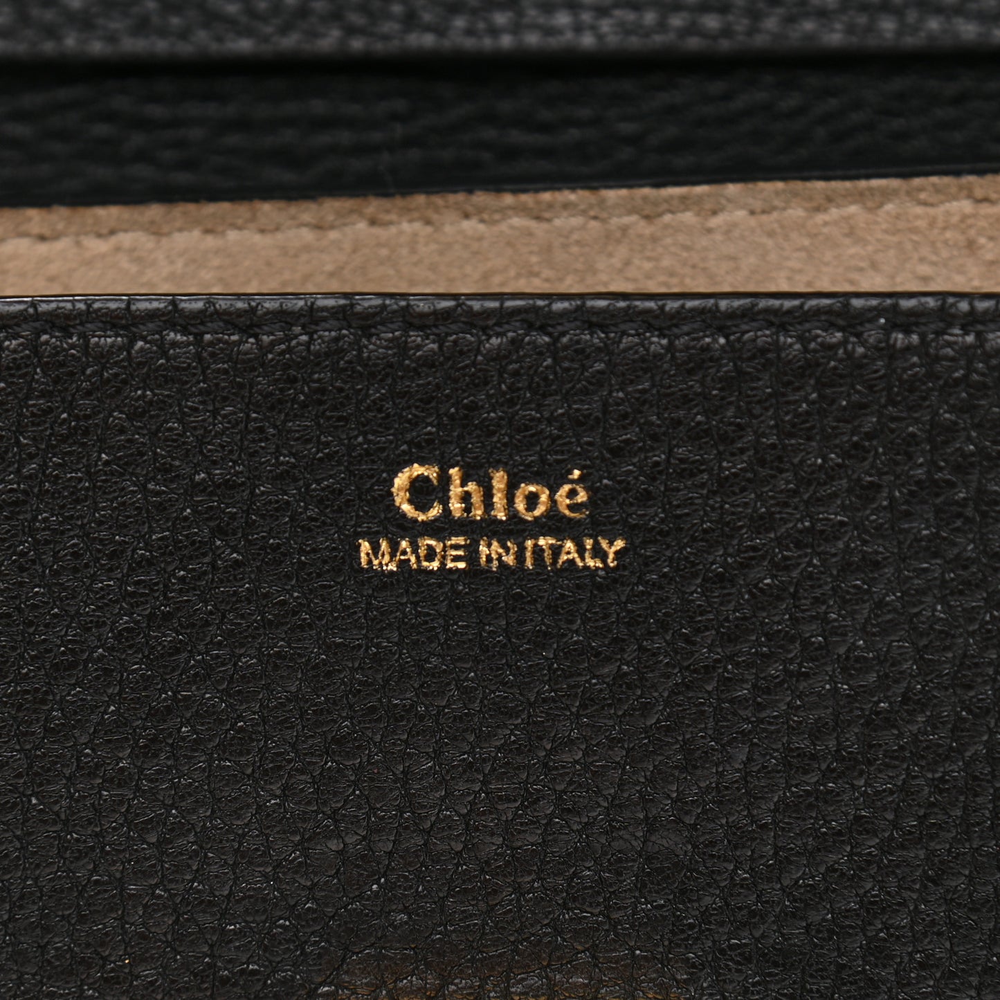 Grained Lambskin Mini Drew Shoulder Bag Black