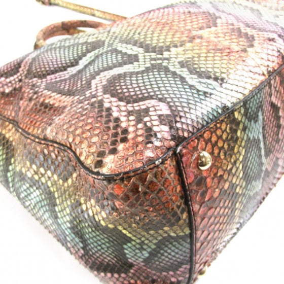 Fendi Python Multicolor Twins Tote 5 of 14