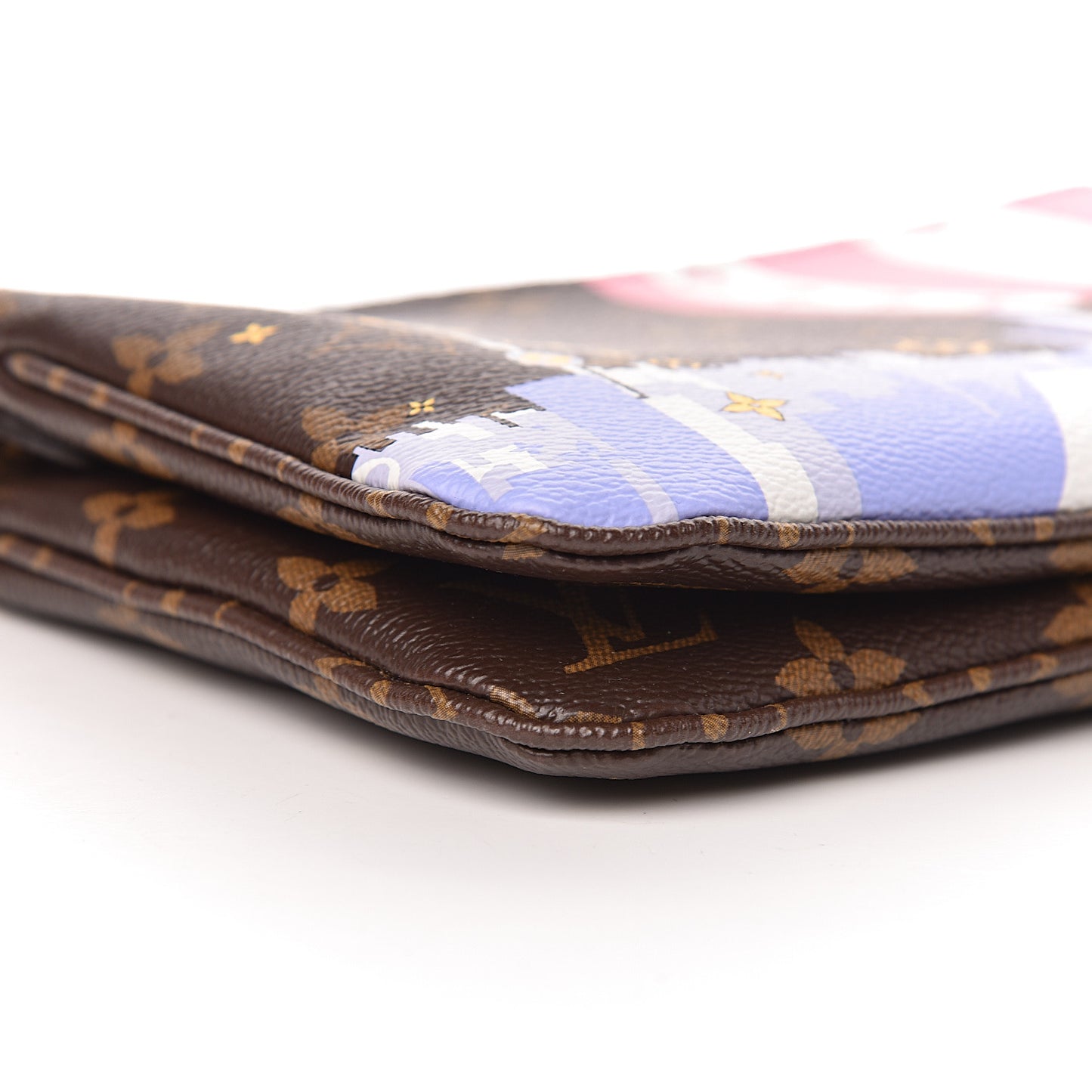 Monogram 2019 Christmas Animation Double Zip Pochette