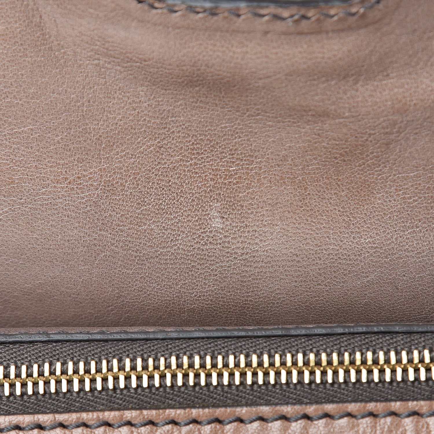 Saint Laurent Glazed Goatskin Muse Messenger Brown 14 of 18