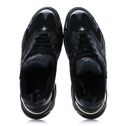 Louis Vuitton Canvas Mesh Mens LV Runner Tatic Sneakers 9.5 Black 2 of 13