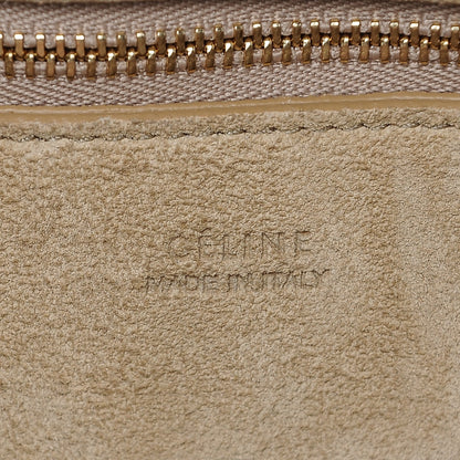 Celine Bullhide Calfskin Small Ring Bag Dune 6 of 7