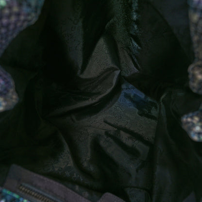 Stella McCartney Eco Python Oleographic Small Falabella Tote Navy 5 of 10