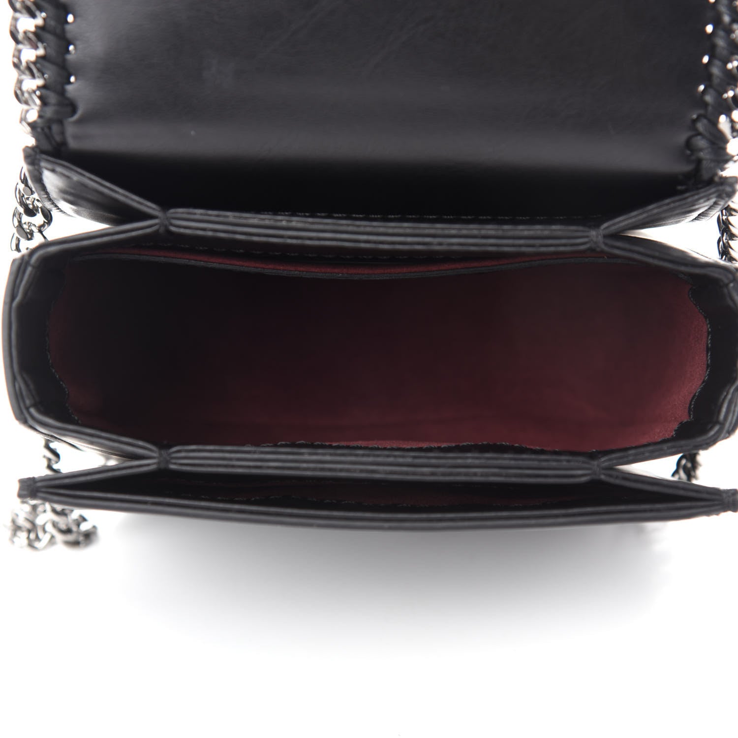 Stella McCartney Eco Alter Nappa Medium Falabella Box Shoulder Bag Black 5 of 9