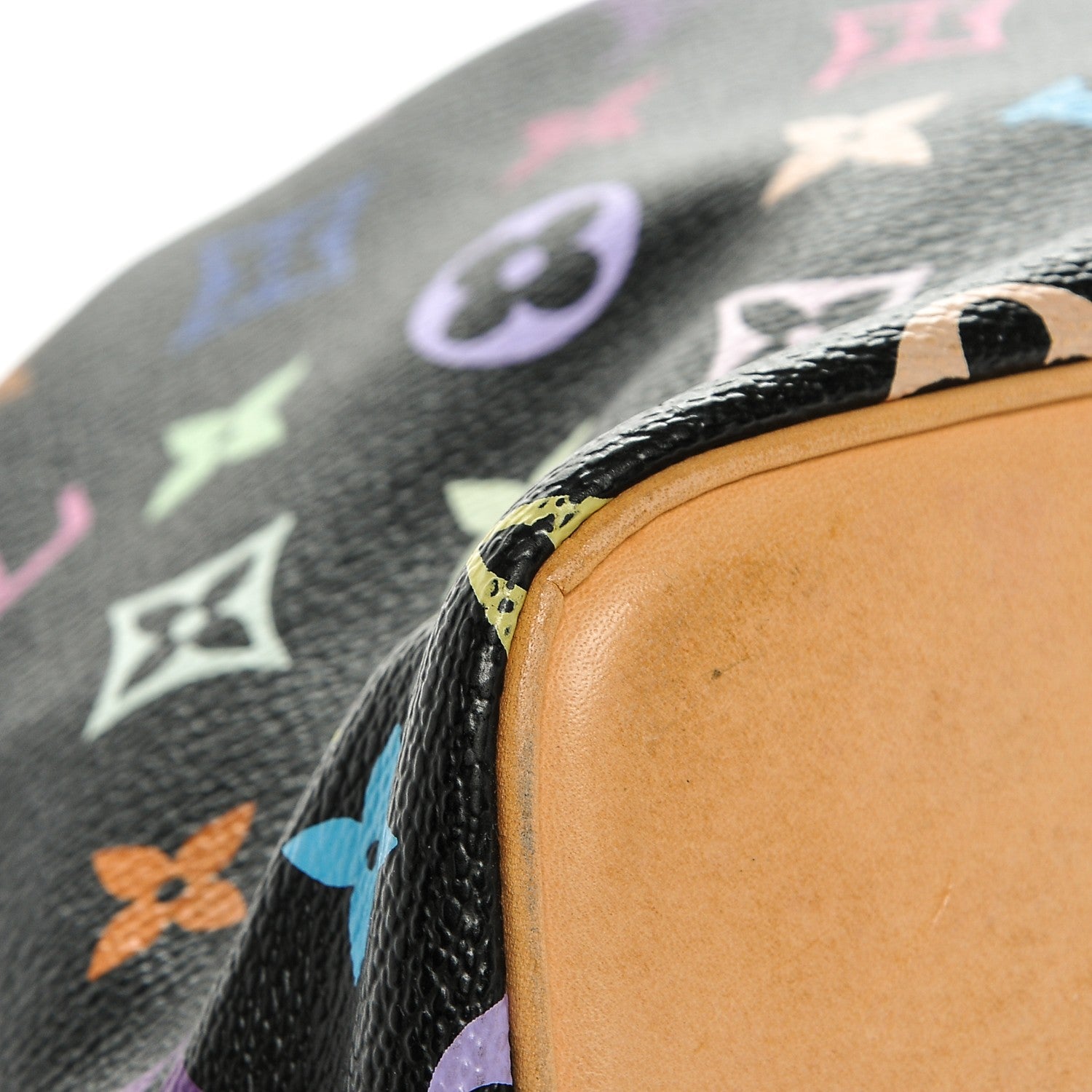 Louis Vuitton Monogram Multicolor Petit Noe Black 7 of 7