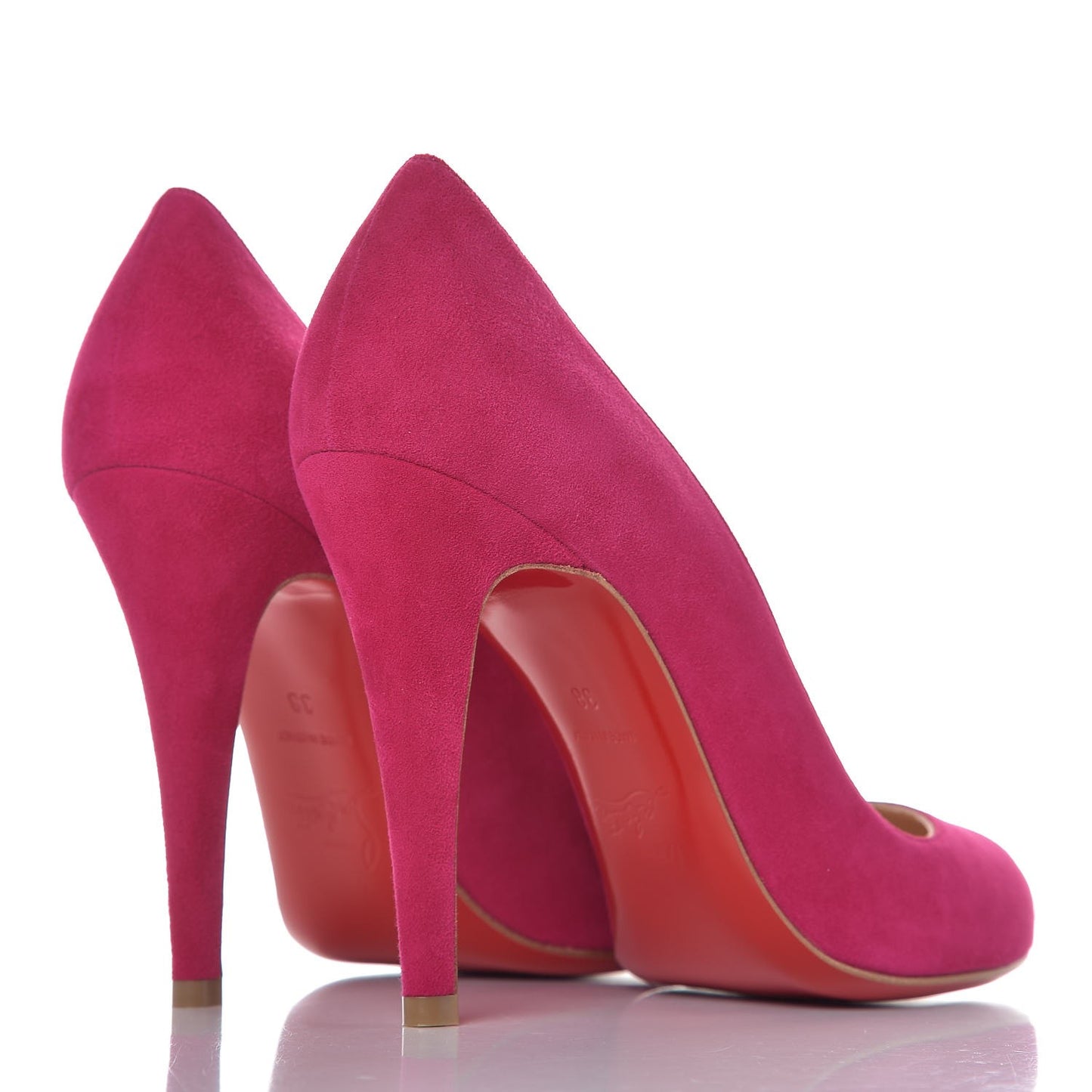 Suede Ron Ron 100 Pumps 38 Cyclamen