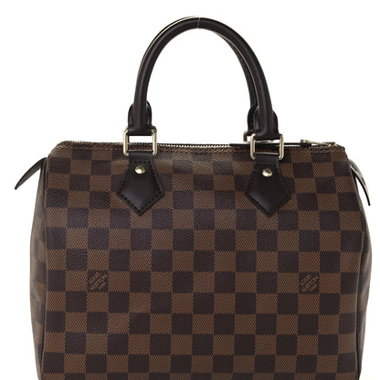 Louis Vuitton Damier Ebene Speedy 25 6 of 10