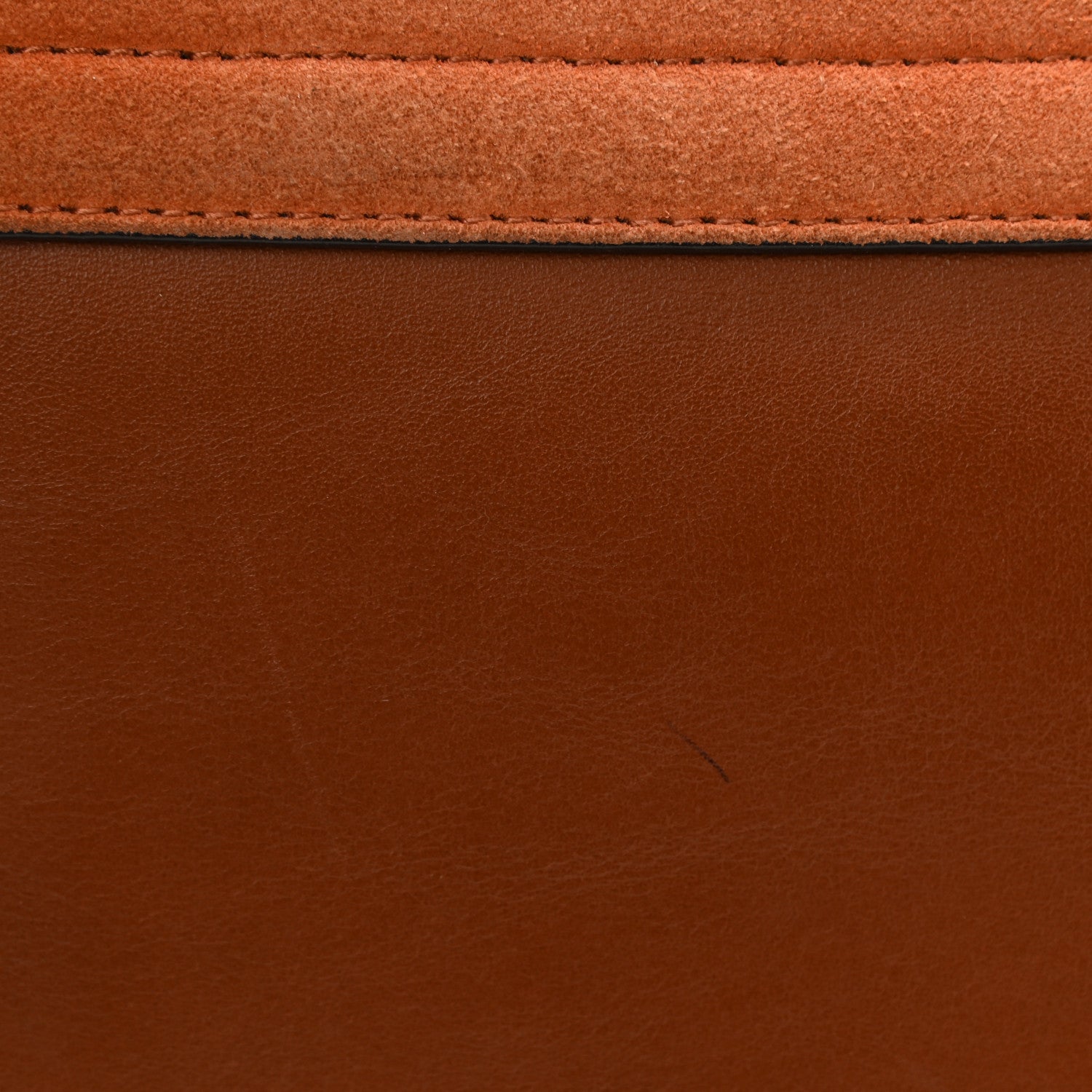 Chloe Suede Calfskin Medium Faye Shoulder Bag Tobacco 9 of 10
