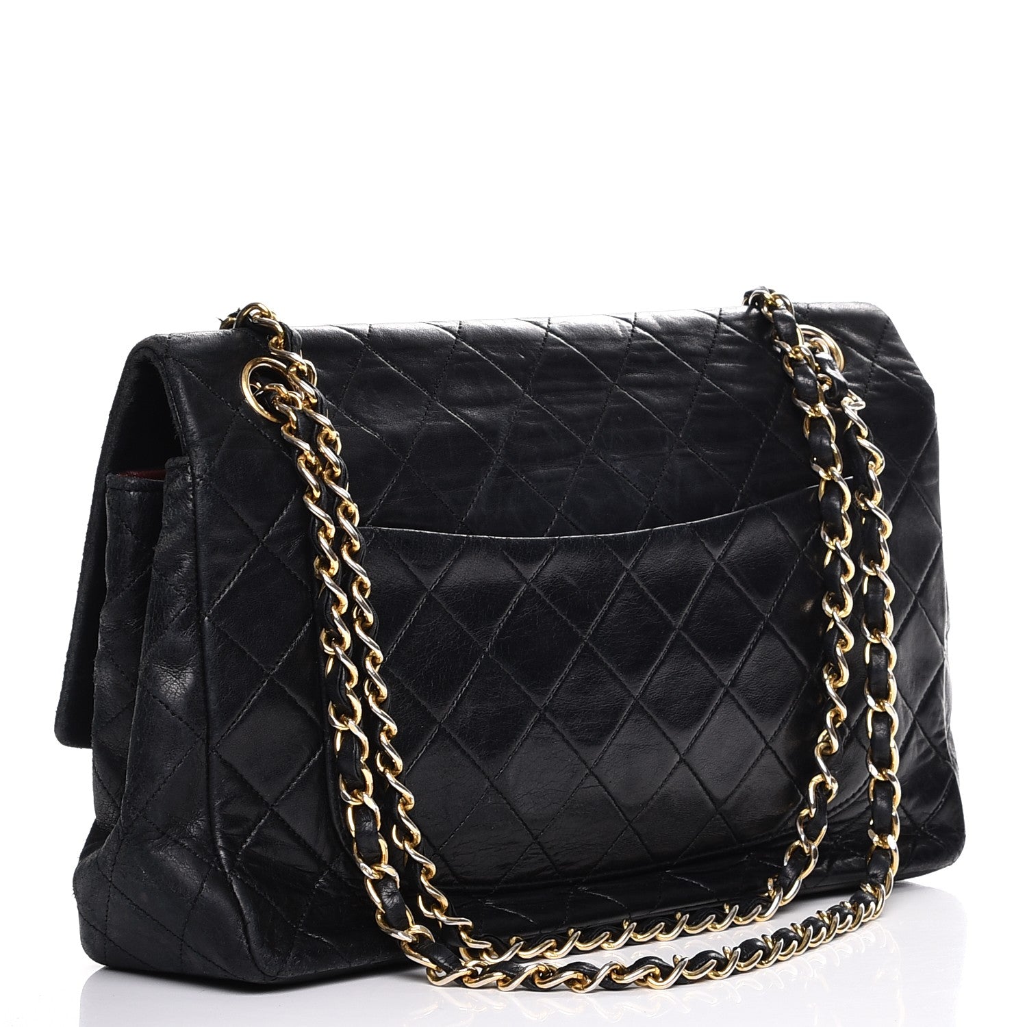 Chanel Lambskin Medium Single Flap Black 4 of 10