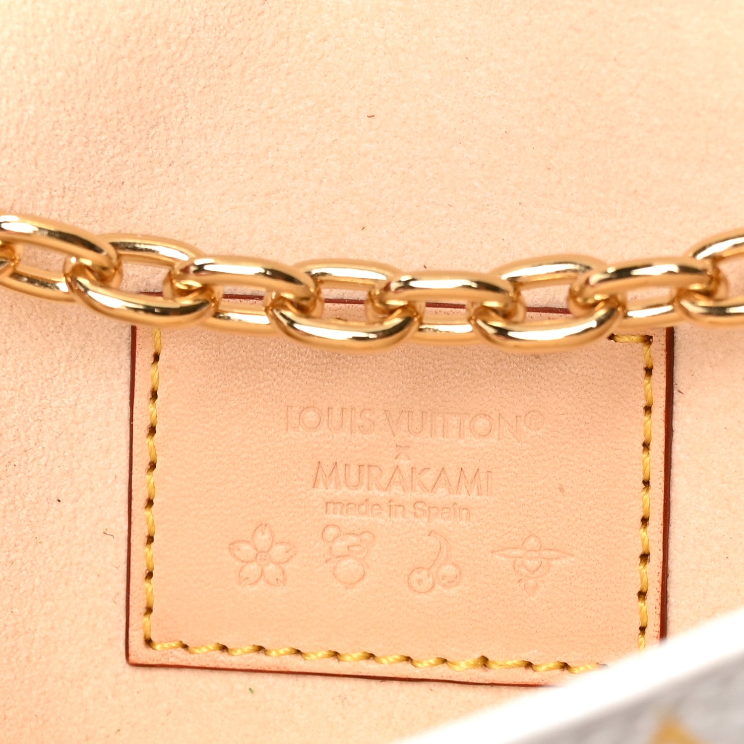 Louis Vuitton LV X TM Monogram Multicolor Pouch Metis Belt White 5 of 10