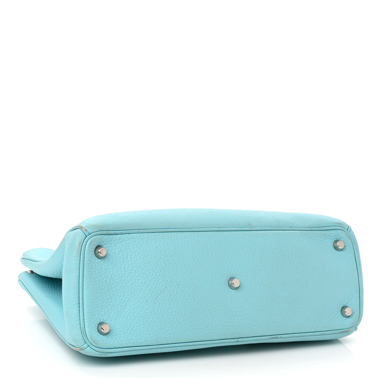 Smooth Calfskin Medium Diorissimo Tote Light Blue
