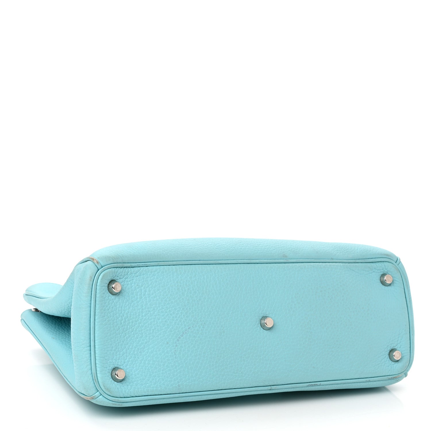 Christian Dior Smooth Calfskin Medium Diorissimo Tote Light Blue 4 of 17