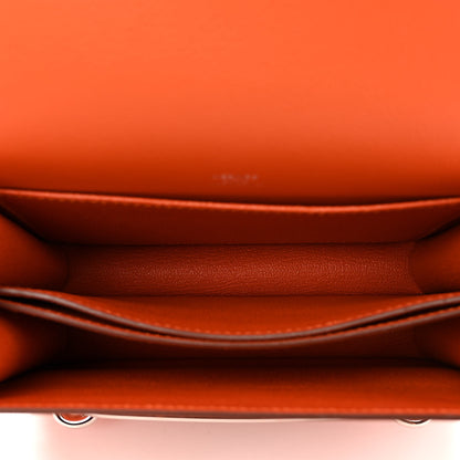 Hermes Evercolor Mini Sac Roulis Feu 5 of 10
