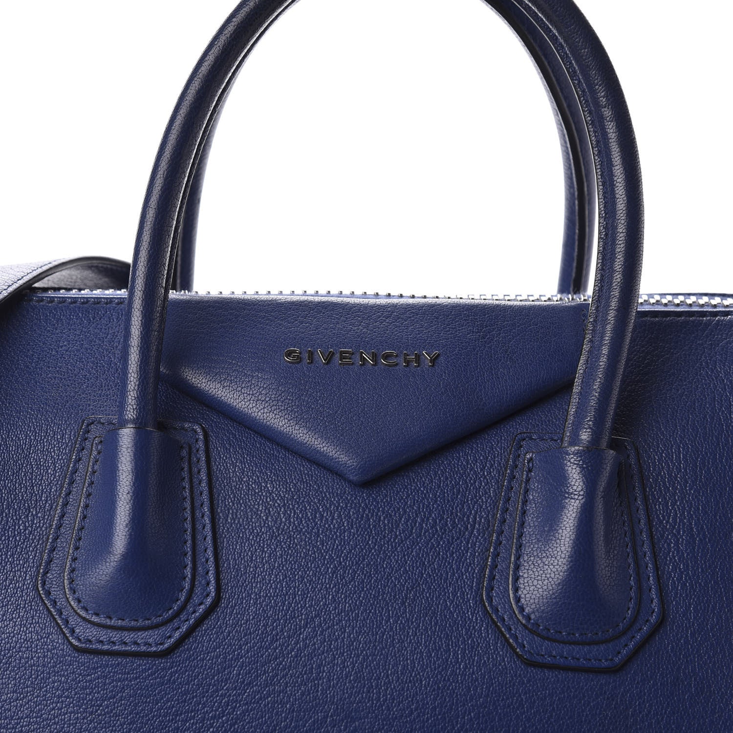 Givenchy Sugar Goatskin Medium Antigona Bright Blue 11 of 11