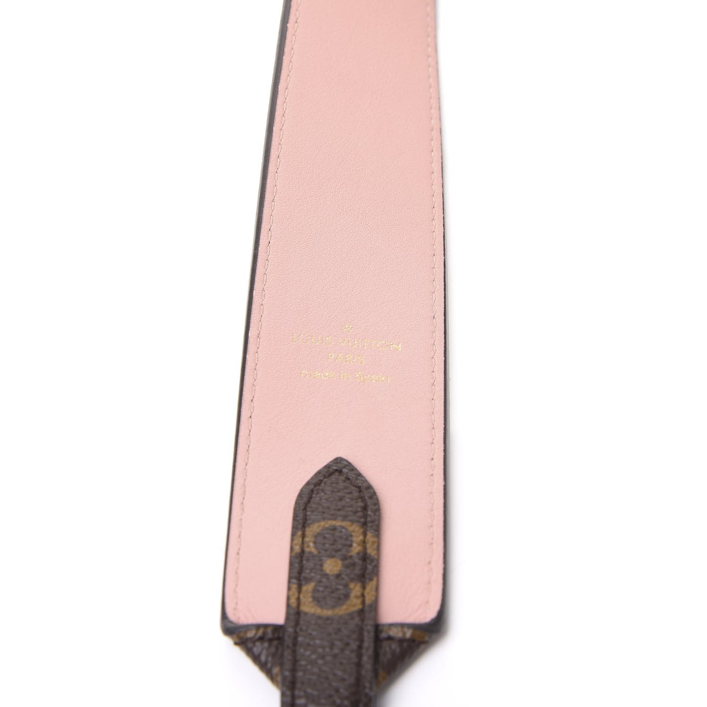 Monogram Bandouliere Shoulder Strap Rose Poudre