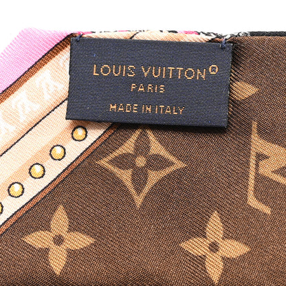 Louis Vuitton Silk Ultimate Monogram BB Bandeau Black 3 of 4