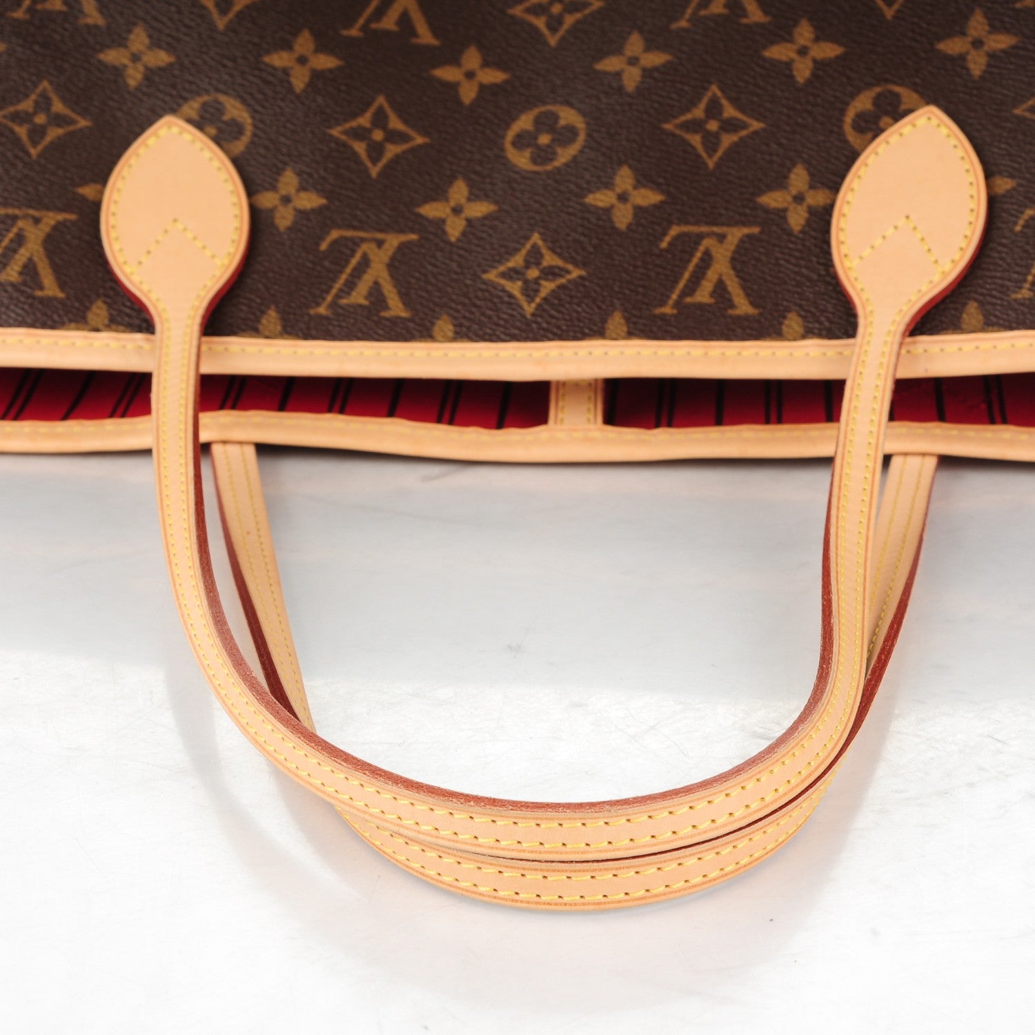 Louis Vuitton Monogram Neo Neverfull MM Cherry 9 of 10