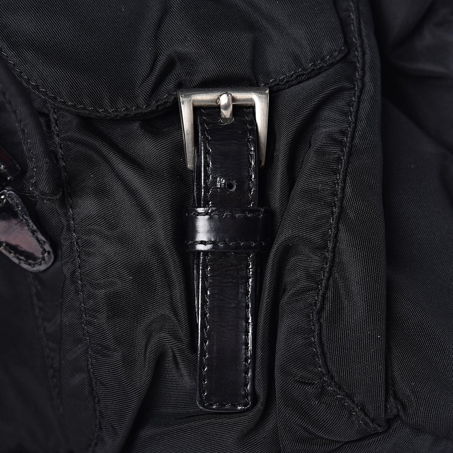 Tessuto Nylon Vela Small Backpack Black