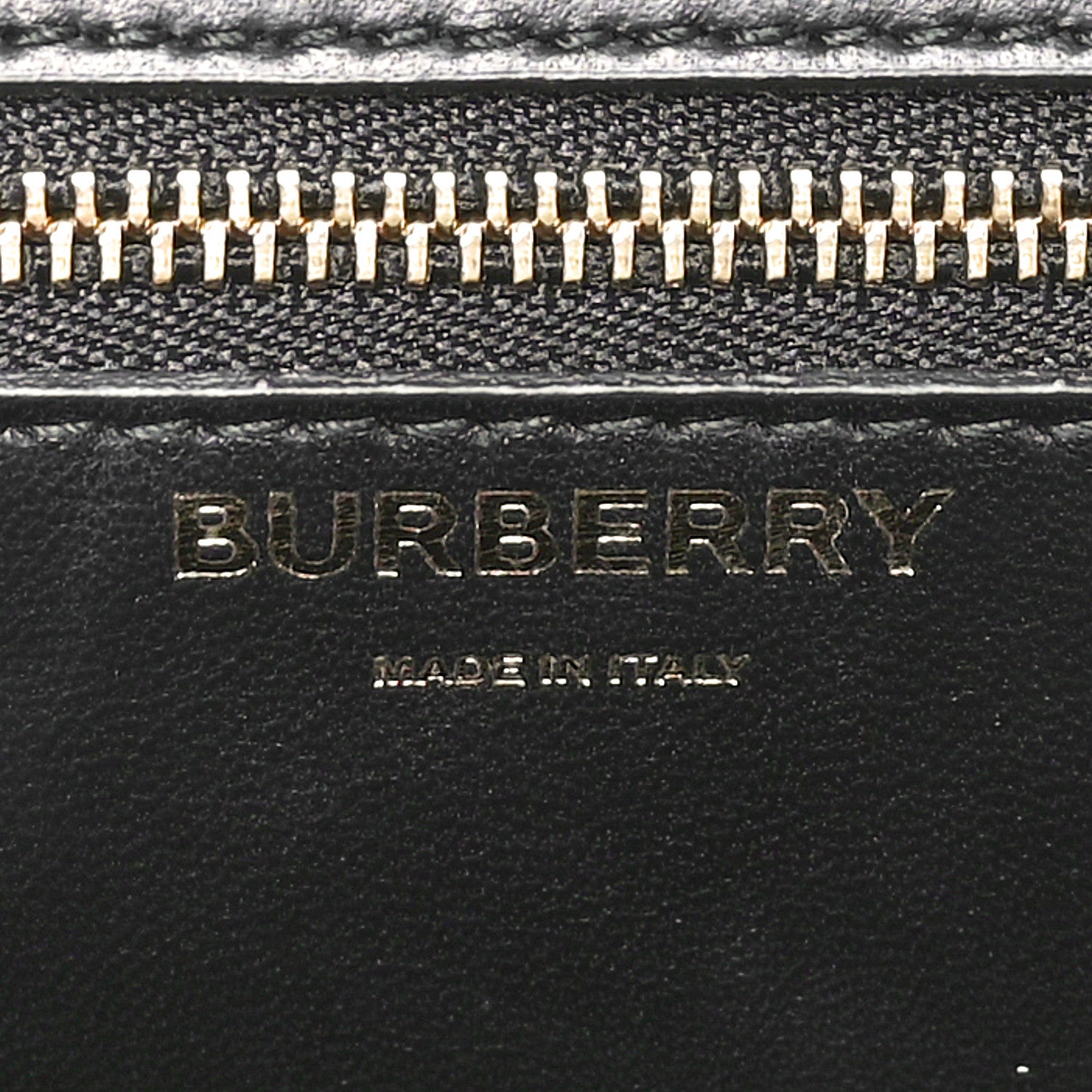 Burberry E-Canvas Monogram Stripe Small TB Bag Bridle Brown 6 of 9