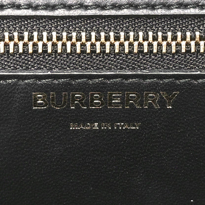 Burberry E-Canvas Monogram Stripe Small TB Bag Bridle Brown 6 of 9