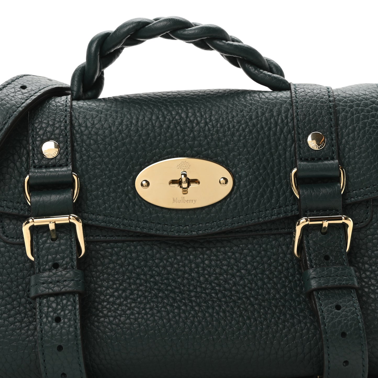 Heavy Grain Mini Alexa Mulberry Green