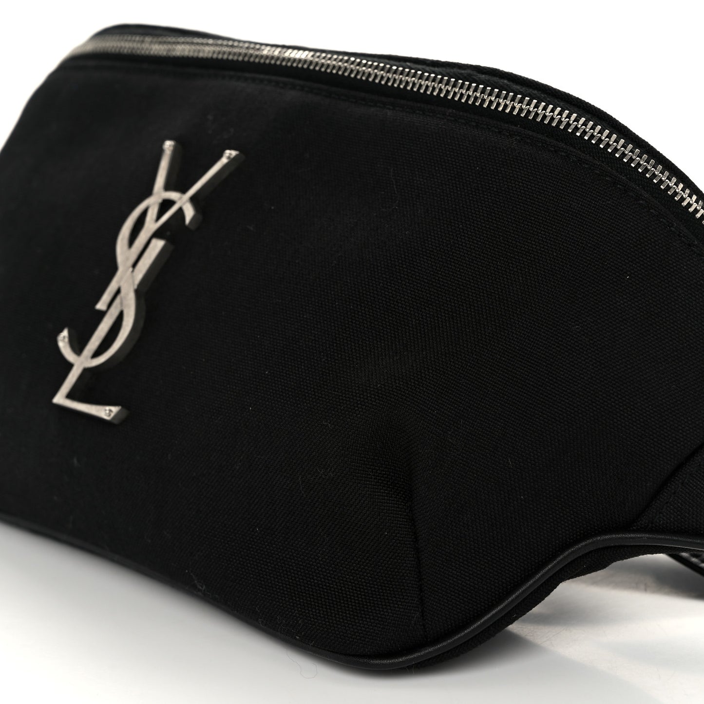 Canvas Monogram Belt Bag Black