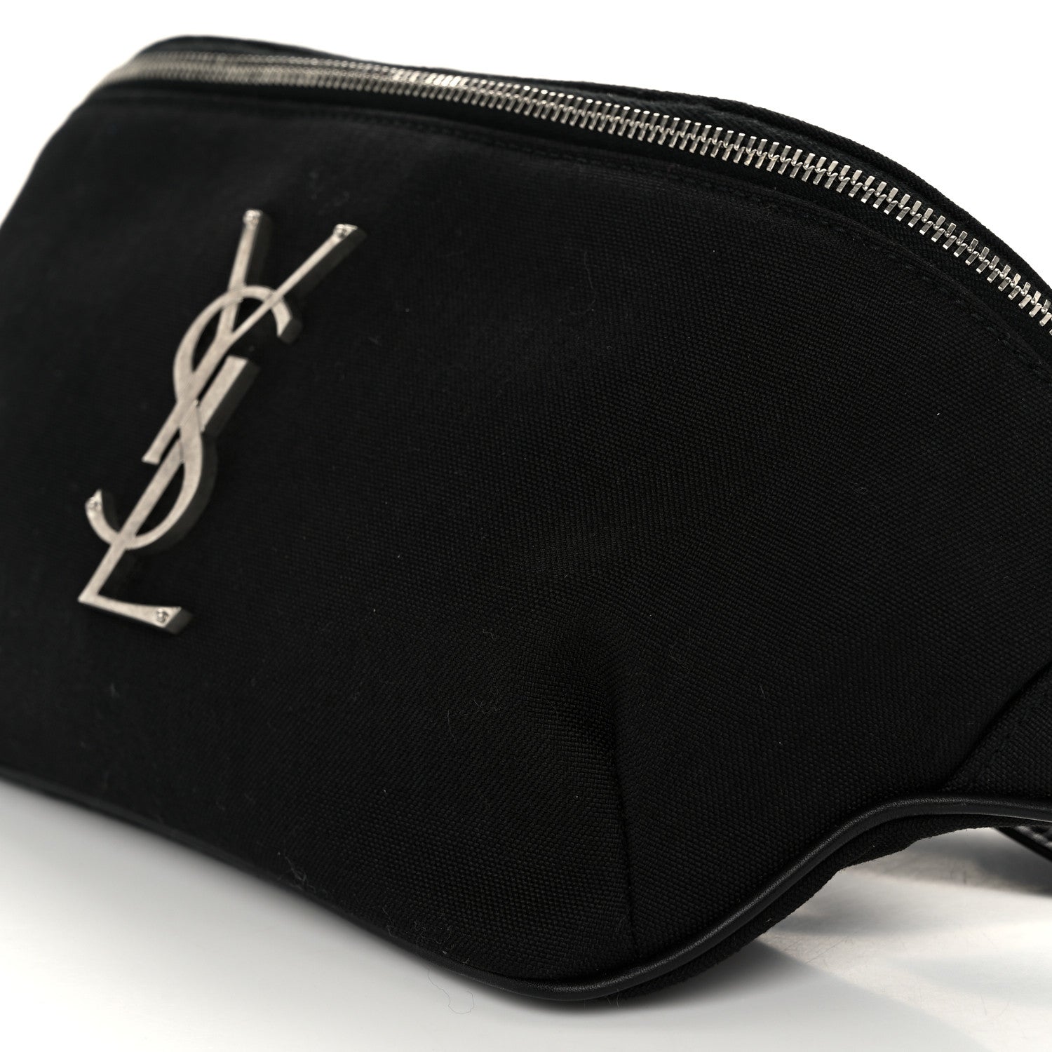 Saint Laurent Canvas Monogram Belt Bag Black 10 of 10