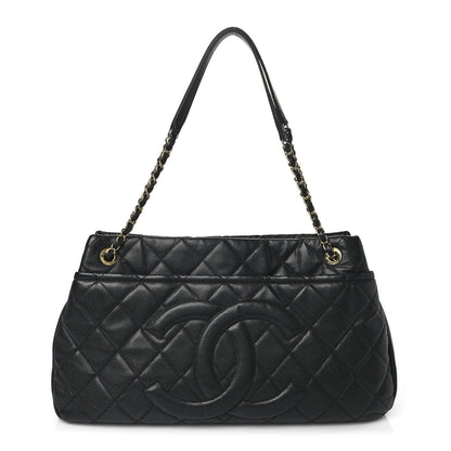 Chanel Caviar Quilted Timeless CC Soft Tote Black 1 of 10
