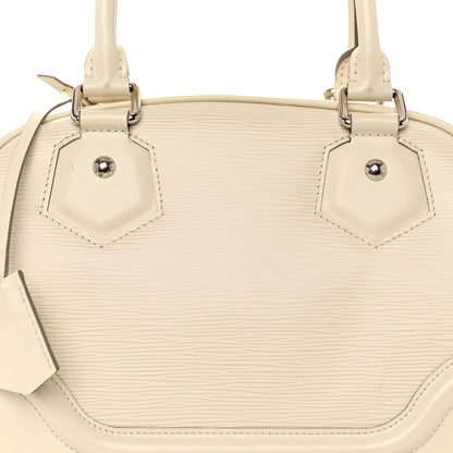 Louis Vuitton Epi Bowling Montaigne PM Ivory 8 of 10