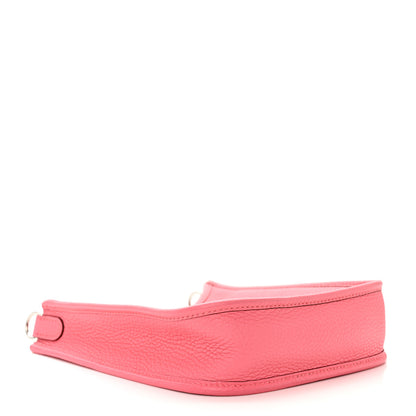 Hermes Taurillon Clemence Allegro Evelyne TPM Rose Azalee Rose Confetti 4 of 11