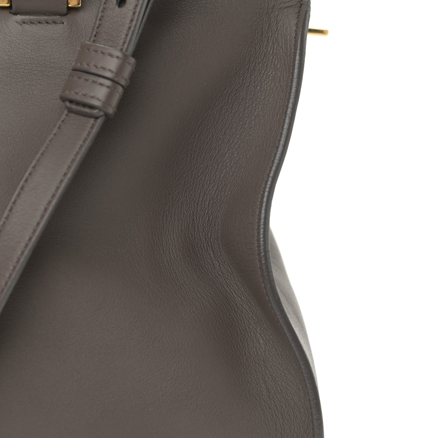 Saint Laurent Calfskin Small Classic Y Cabas Gray 12 of 14