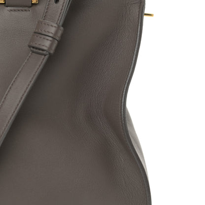 Saint Laurent Calfskin Small Classic Y Cabas Gray 12 of 14