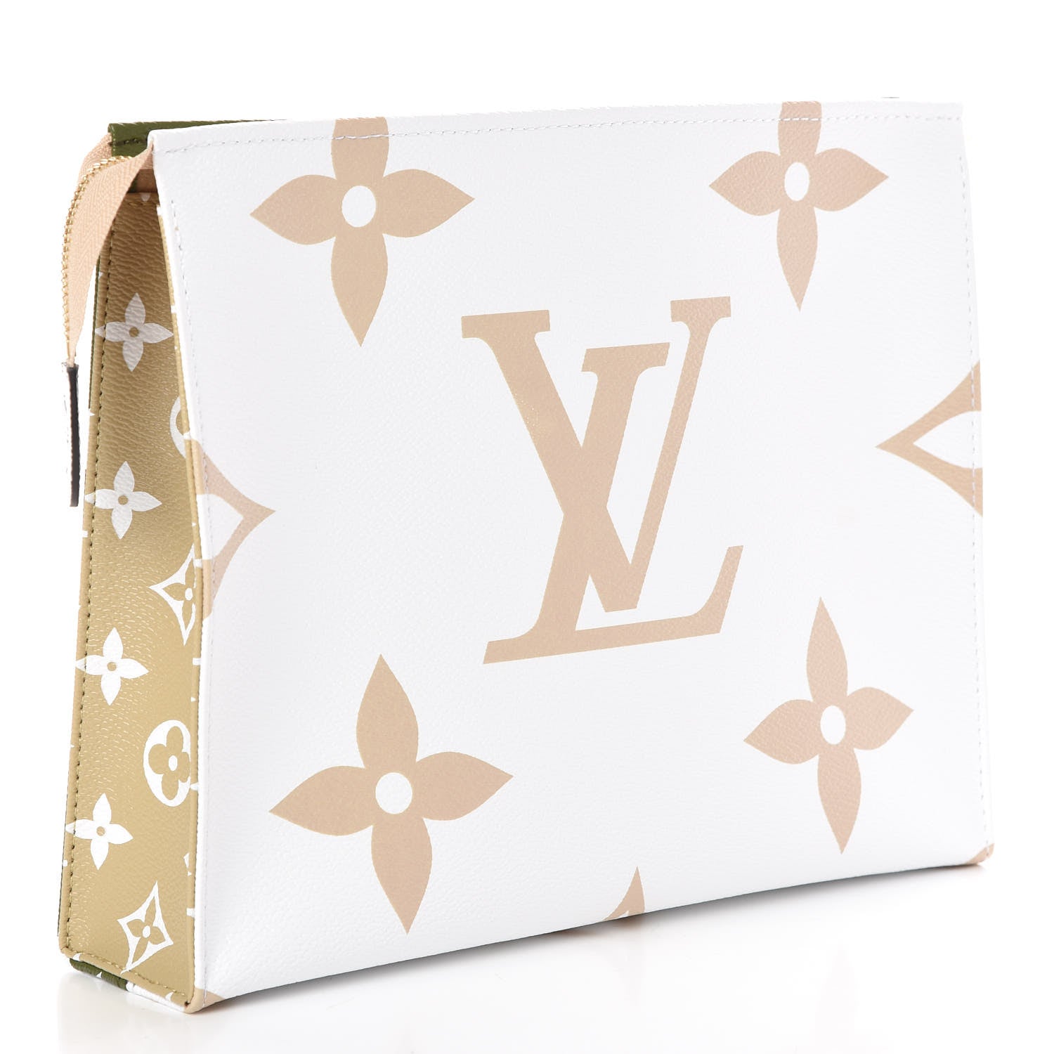 Louis Vuitton Monogram Giant Toiletry Pouch 26 Kaki 3 of 8