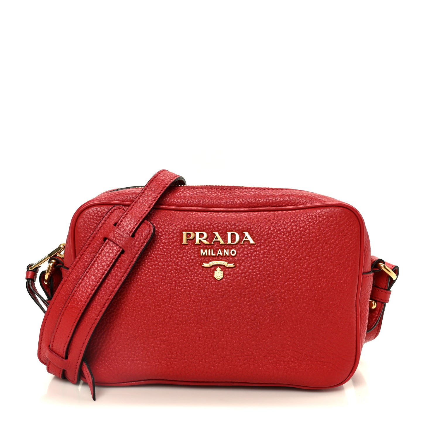 Vitello Phenix Camera Bag Rosso