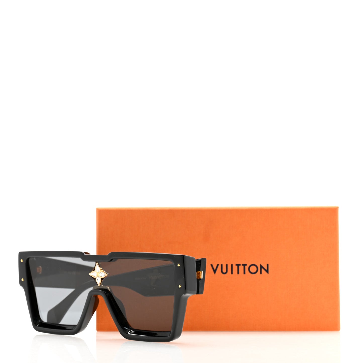 Acetate Swarovski Crystal Cyclone Sunglasses Z1578W Black