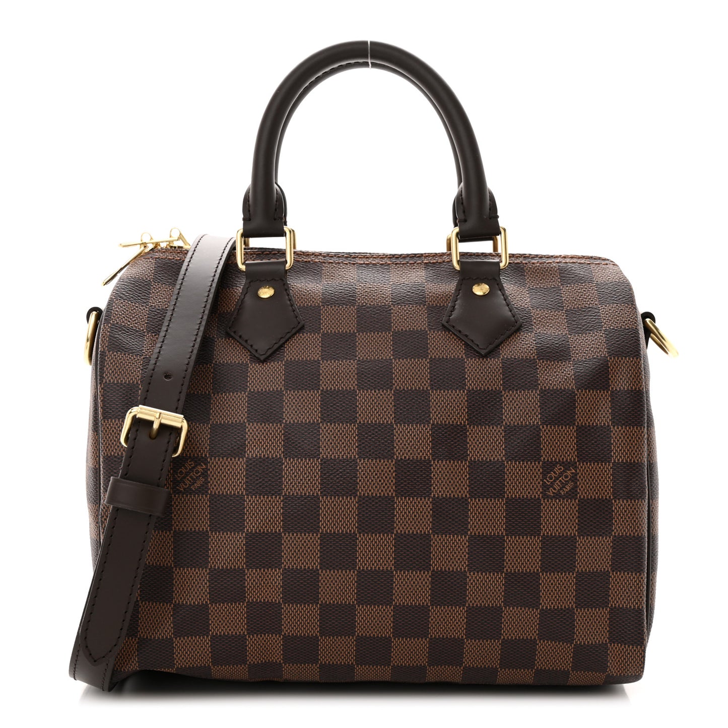 Damier Ebene Speedy Bandouliere 25