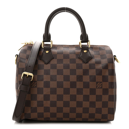 Louis Vuitton Damier Ebene Speedy Bandouliere 25 1 of 9