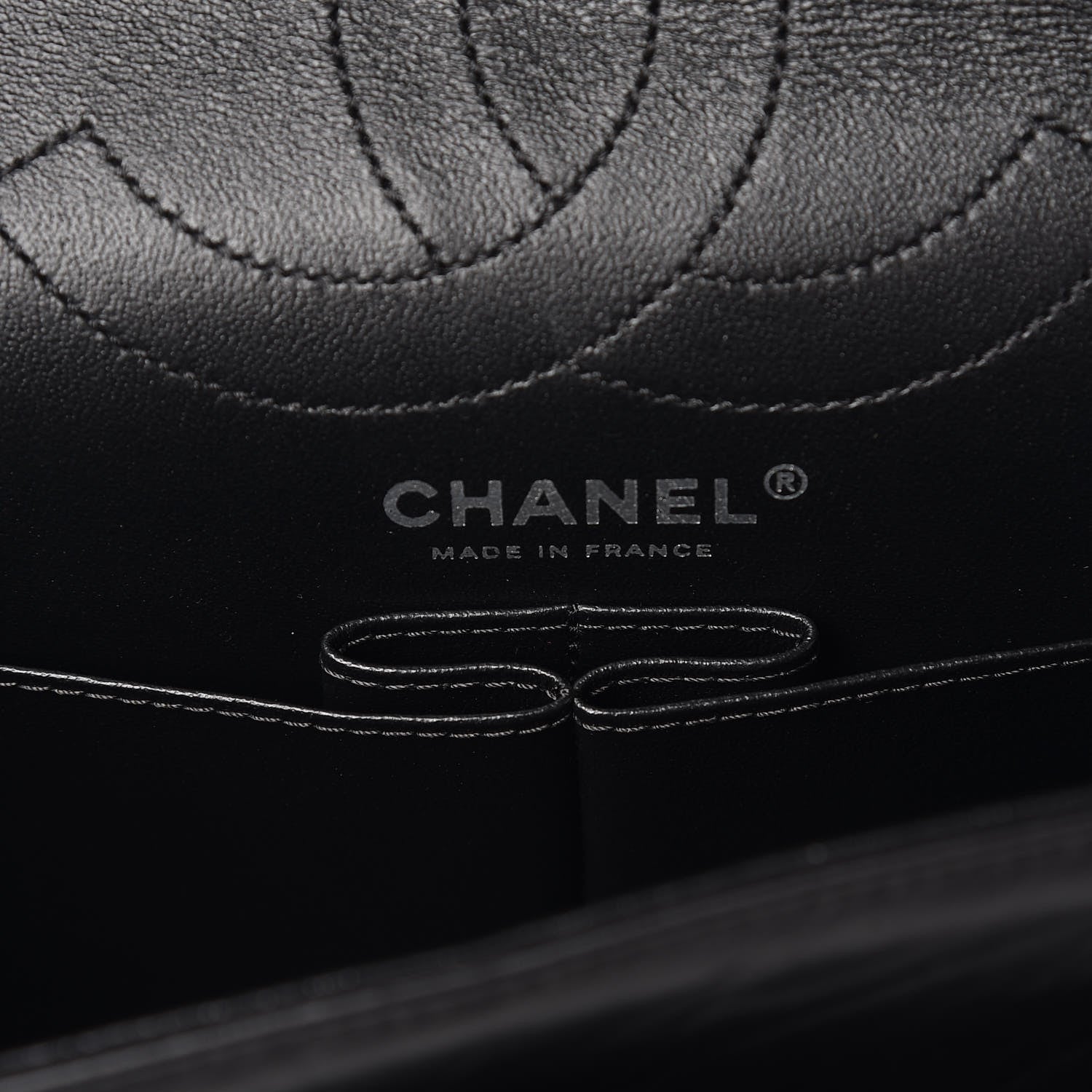 Chanel Aged Calfskin Chevron Quilted 2.55 Reissue 226 So Black 6 of 11