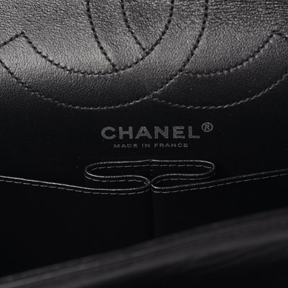 Chanel Aged Calfskin Chevron Quilted 2.55 Reissue 226 So Black 6 of 11