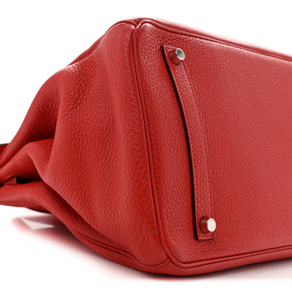 Hermes Togo BIRKIN 35 Rouge Casaque 9 of 16