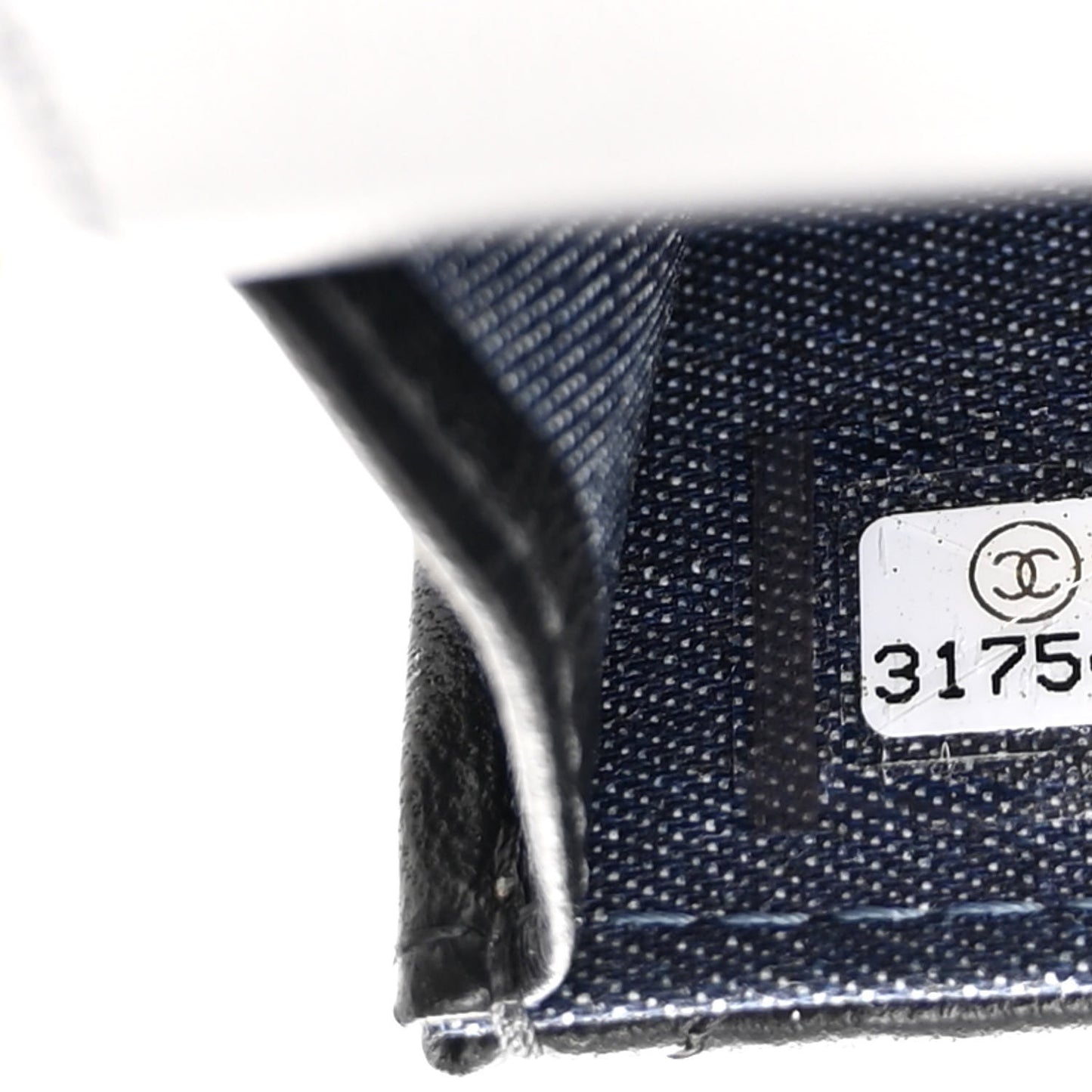 Lambskin Quilted Flap Chain Belt Bag Black