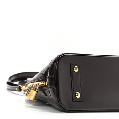 Louis Vuitton Vernis Alma BB Amarante 8 of 10