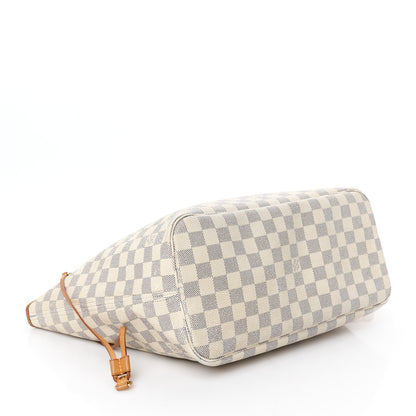 Louis Vuitton Damier Azur Neverfull MM 4 of 13