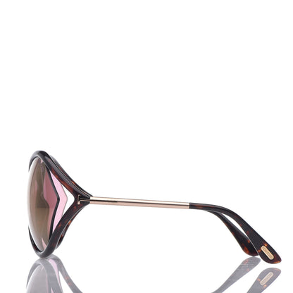 Tom Ford Liora Sunglasses TF528 Tortoise 3 of 7